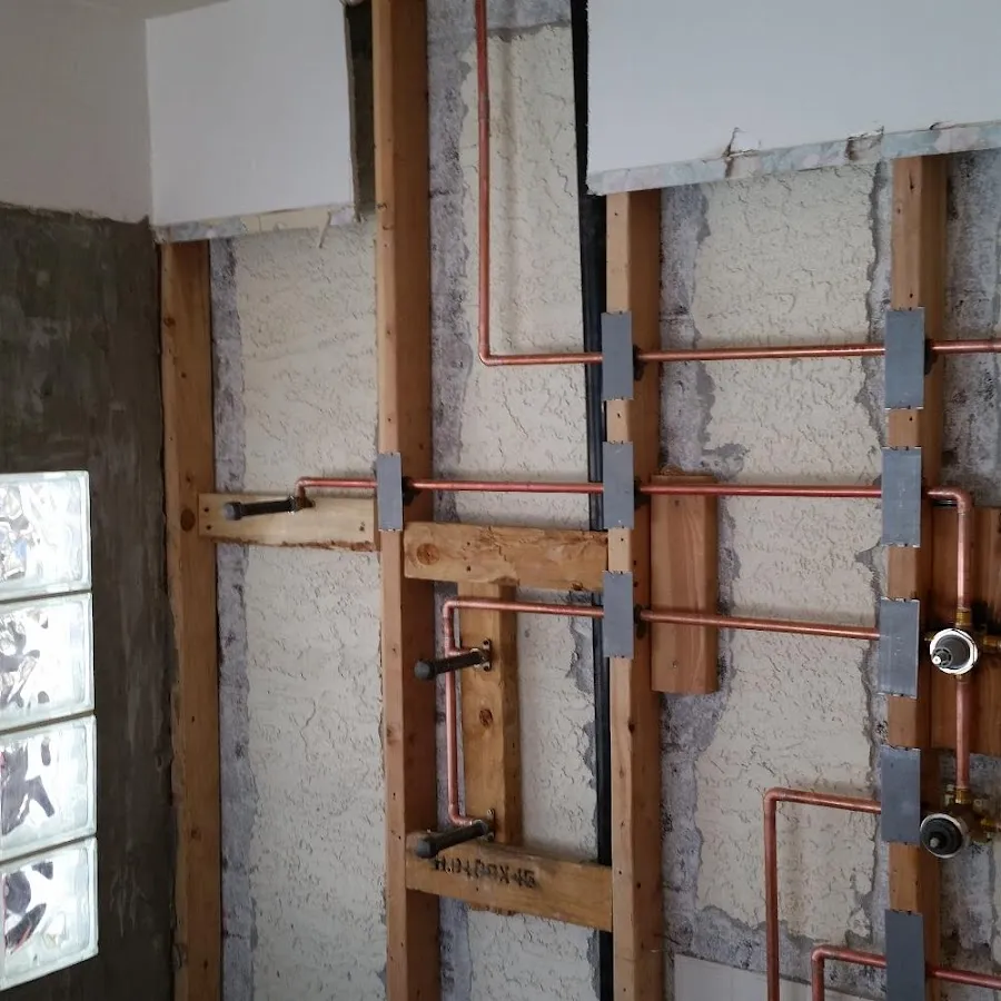 Copper pipe installation for Burst Pipe Repair in Ithaca